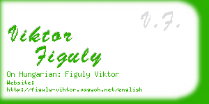 viktor figuly business card